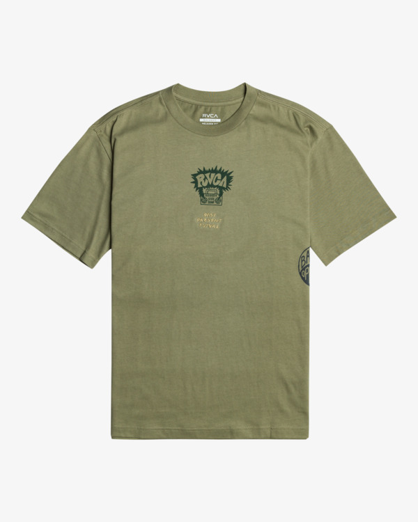 0 Scorched - T-Shirt für Männer Grün EVYZT00139 RVCA