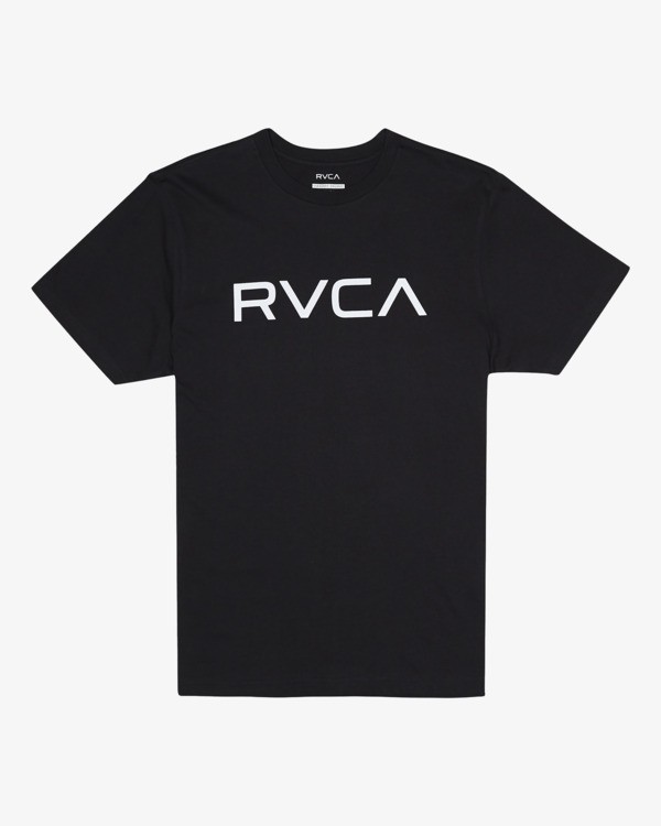 1 Big RVCA - T-shirt de manga curta para homem Preto EVYZT00157 RVCA