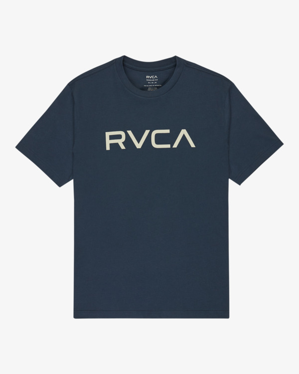 0 Big RVCA - Short Sleeve T-Shirt for Men Blue EVYZT00157 RVCA