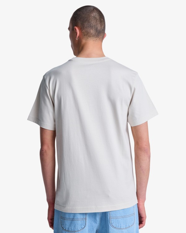 6 Big RVCA - Short Sleeve T-Shirt for Men Blue EVYZT00157 RVCA