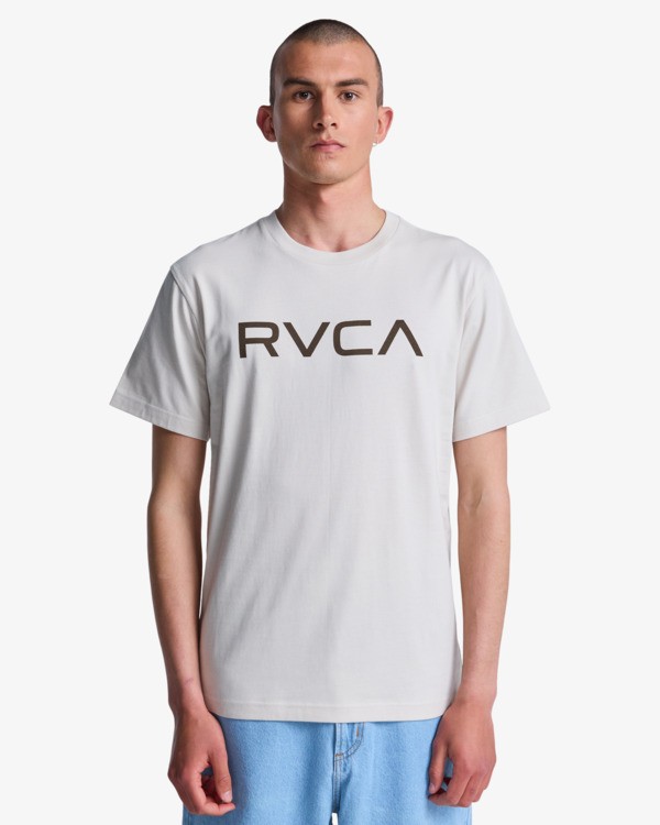 2 Big RVCA - Short Sleeve T-Shirt for Men Blue EVYZT00157 RVCA