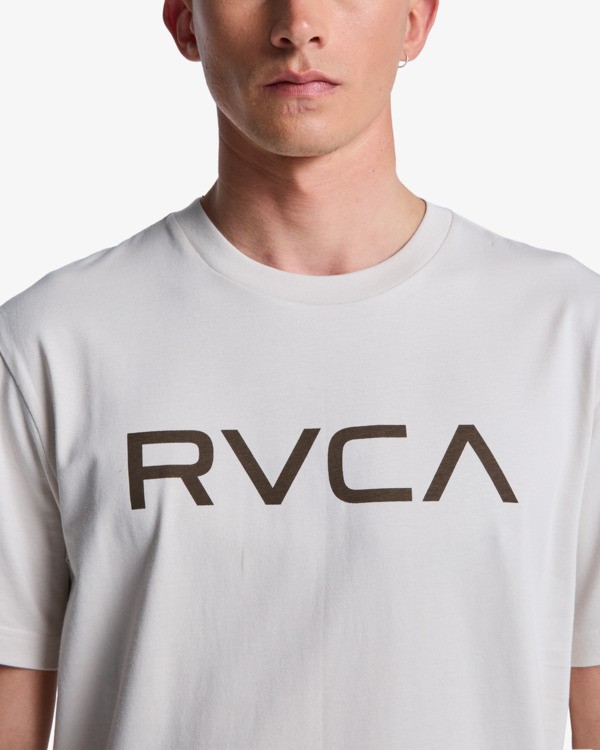 4 Big RVCA - Short Sleeve T-Shirt for Men Blue EVYZT00157 RVCA