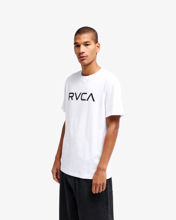 4 Big RVCA - Maglietta a maniche corte da Uomo White EVYZT00157 RVCA