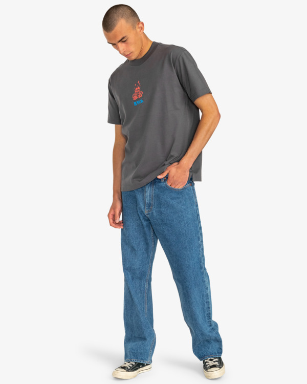 7 Magic Frog - Relaxed Fit T-Shirt for Men  EVYZT00185 RVCA