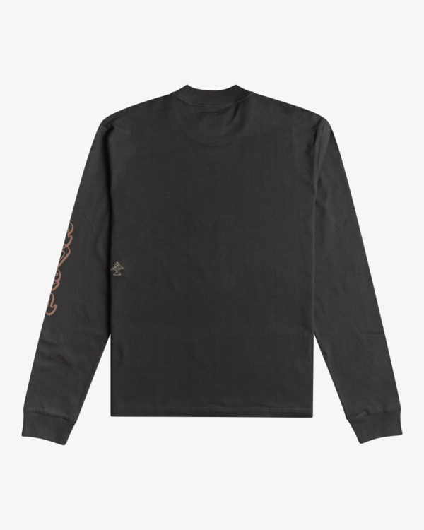 1 Scorched Lands - Long Sleeves T-shirt for Men Black EVYZT00227 RVCA