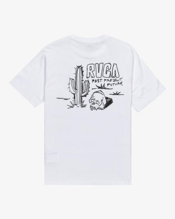 1 Deth Valley - Short Sleeves T-Shirt for Men White EVYZT00236 RVCA