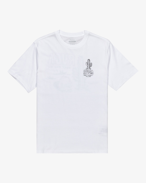 0 Deth Valley - Short Sleeves T-Shirt for Men White EVYZT00236 RVCA