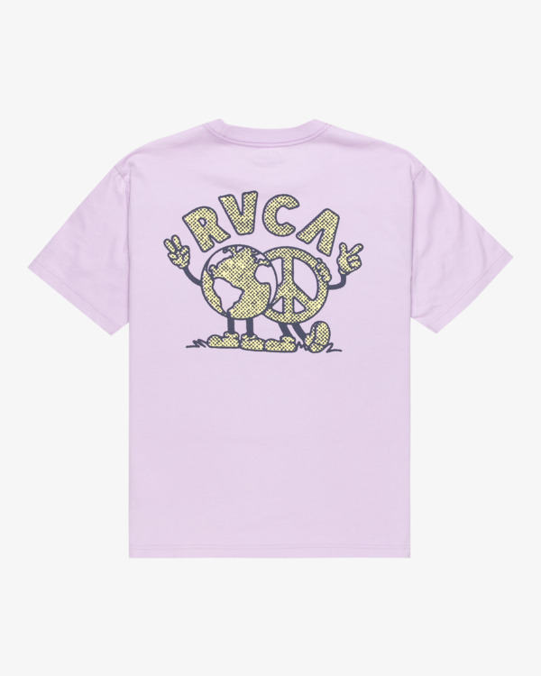 1 RVCA United - Maglietta a maniche corte da Uomo Purple EVYZT00248 RVCA