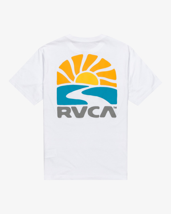 1 Sun Phase - Short Sleeves T-Shirt for Men White EVYZT00249 RVCA