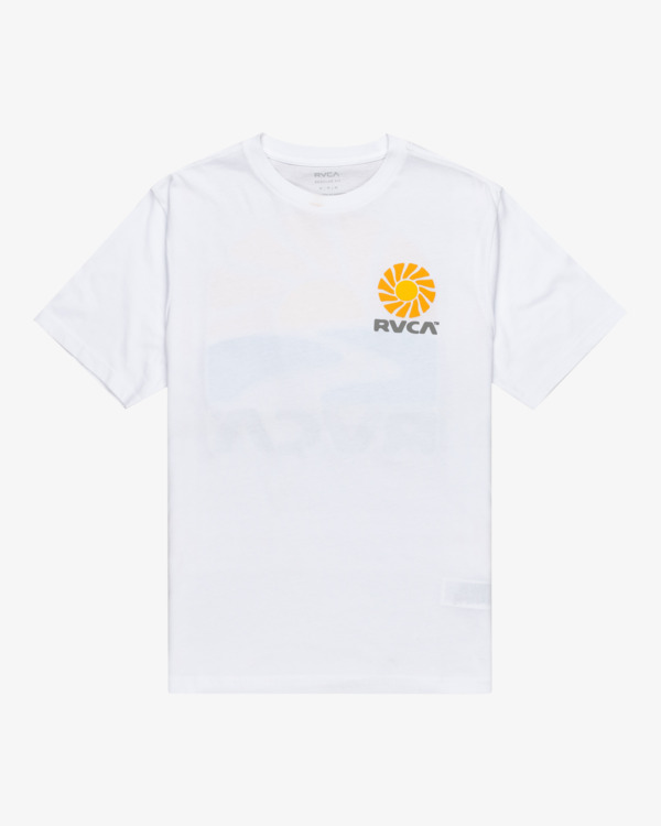 0 Sun Phase - Short Sleeves T-Shirt for Men White EVYZT00249 RVCA