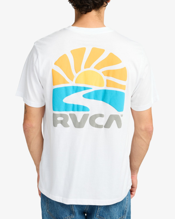 3 Sun Phase - T-Shirt für Männer Weiss EVYZT00249 RVCA