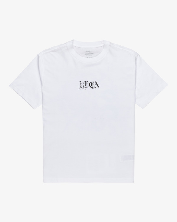 0 Benj Battle - T-shirt à manches courtes pour Homme Blanc EVYZT00254 RVCA