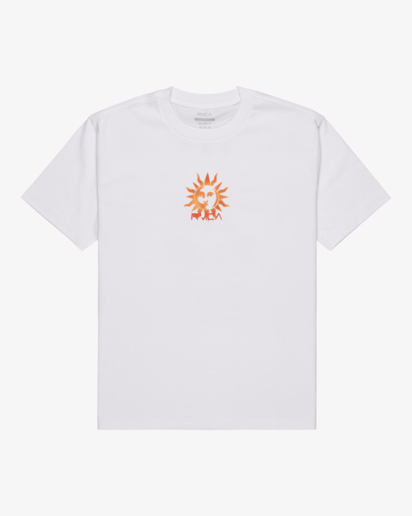 0 Sunrex - Short Sleeve T-Shirt for Men White EVYZT00262 RVCA