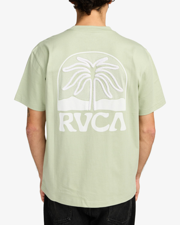 3 Palmcrest - Short Sleeve T-Shirt for Men Black EVYZT00275 RVCA