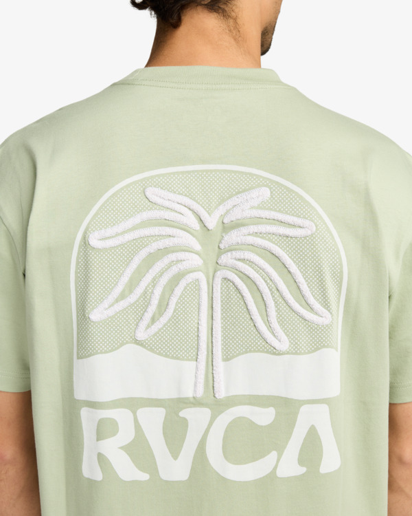 5 Palmcrest - Short Sleeve T-Shirt for Men Black EVYZT00275 RVCA