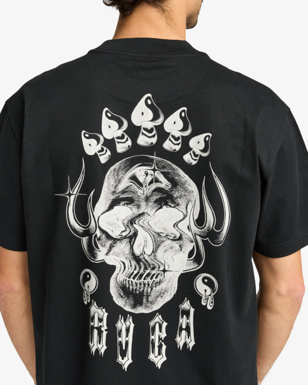 5 All Seeing - Short Sleeve T-Shirt for Men Black EVYZT00276 RVCA