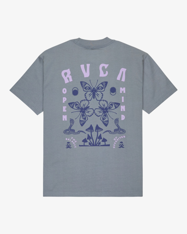 0 Butterfly Poster - T-shirt de manga curta para homem Cinza EVYZT00277 RVCA