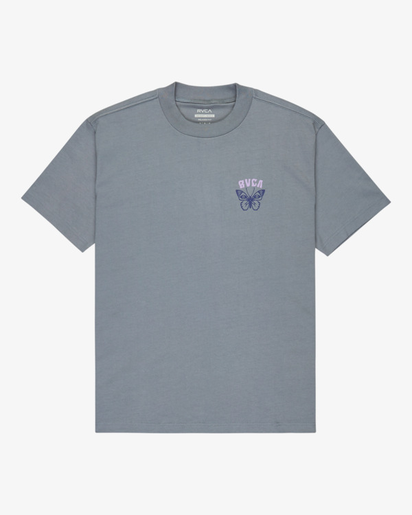 1 Butterfly Poster - T-shirt de manga curta para homem Cinza EVYZT00277 RVCA