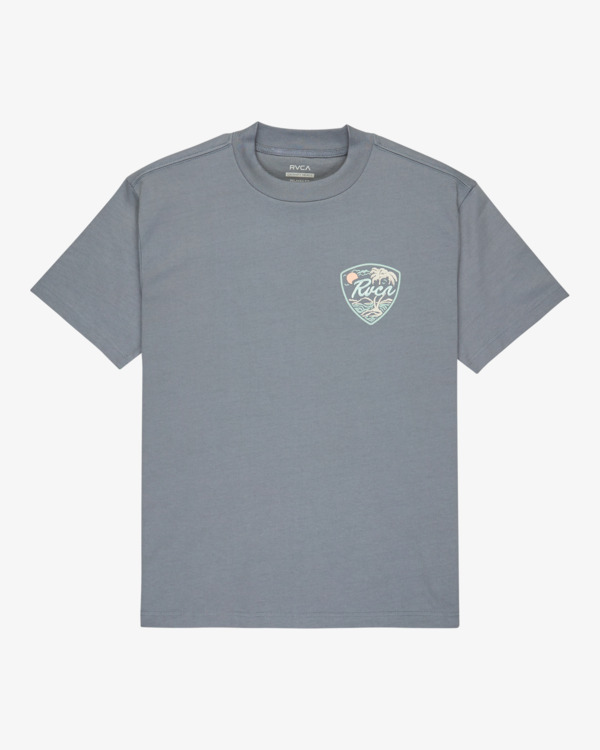 0 Currents - Short Sleeve T-Shirt for Men Grey EVYZT00278 RVCA