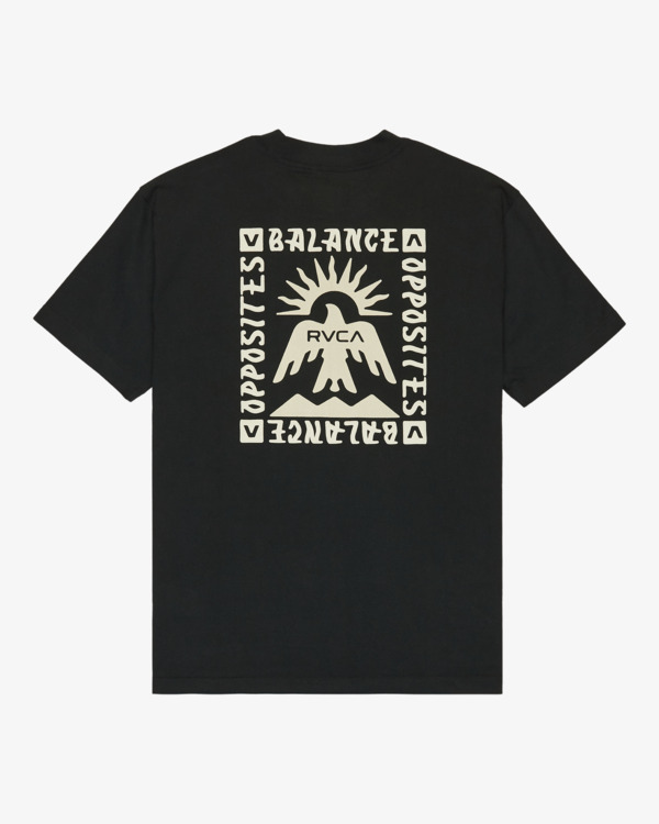 1 Las Cruces - Short Sleeve T-Shirt for Men Black EVYZT00279 RVCA