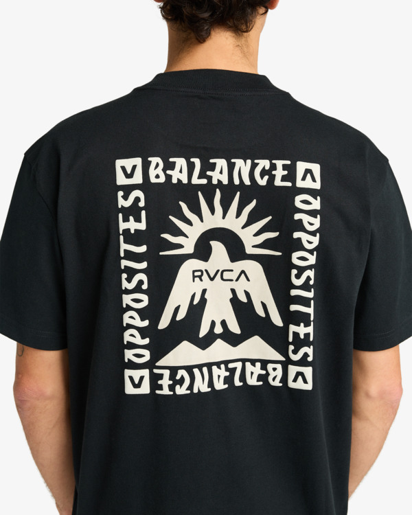 5 Las Cruces - Short Sleeve T-Shirt for Men Black EVYZT00279 RVCA
