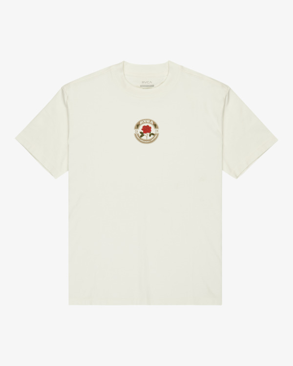 1 Roses Poster - T-shirt de manga curta para homem Branco EVYZT00281 RVCA