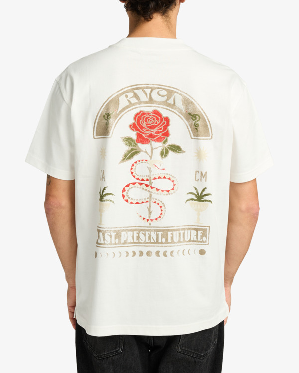 7 Roses Poster - T-shirt de manga curta para homem Branco EVYZT00281 RVCA