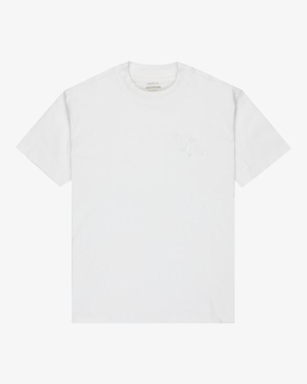 0 Va Worldwide - Short Sleeve T-Shirt for Men White EVYZT00282 RVCA