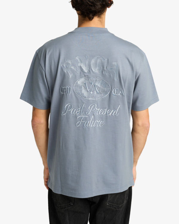 3 Va Worldwide - Short Sleeve T-Shirt for Men Grey EVYZT00282 RVCA