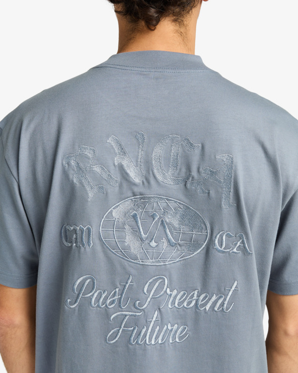 5 Va Worldwide - Short Sleeve T-Shirt for Men Grey EVYZT00282 RVCA