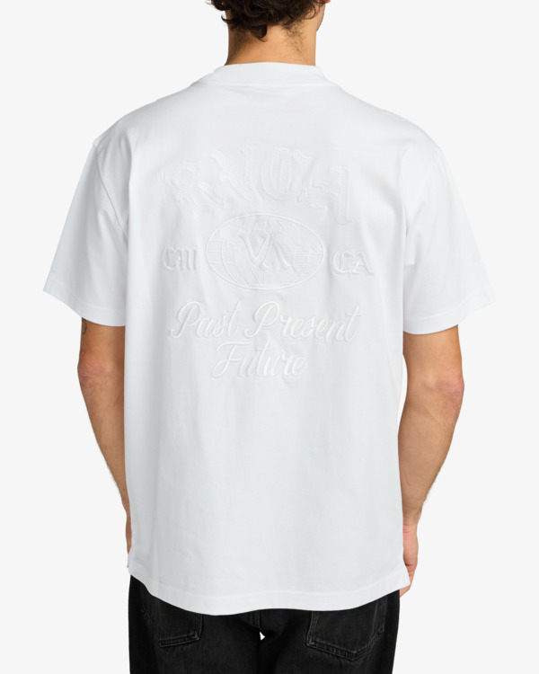 3 Va Worldwide - Short Sleeve T-Shirt for Men White EVYZT00282 RVCA