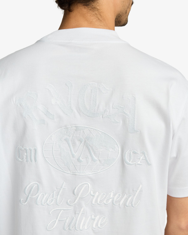 5 Va Worldwide - Short Sleeve T-Shirt for Men White EVYZT00282 RVCA