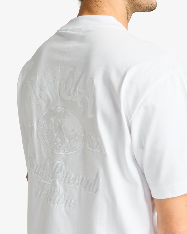 6 Va Worldwide - Short Sleeve T-Shirt for Men White EVYZT00282 RVCA