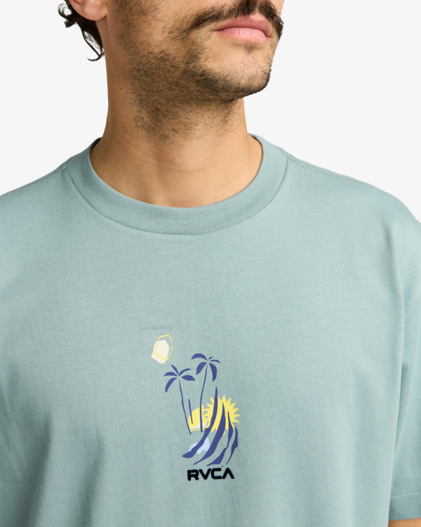 1 Cutship - Maglietta a maniche corte da Uomo  EVYZT00287 RVCA