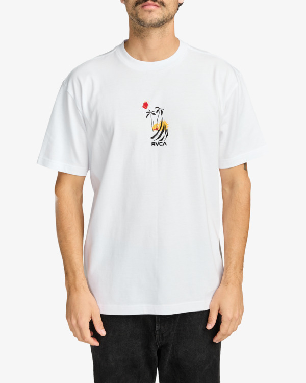 2 Cutship - T-Shirt für Männer Weiss EVYZT00287 RVCA