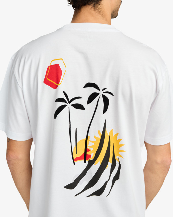 5 Cutship - T-Shirt für Männer Weiss EVYZT00287 RVCA