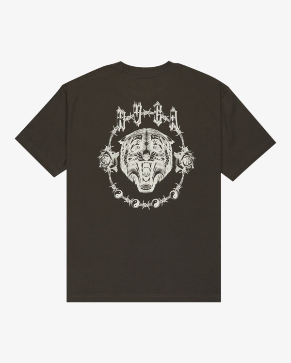 1 Double Trouble - Short Sleeve T-Shirt for Men Black EVYZT00289 RVCA