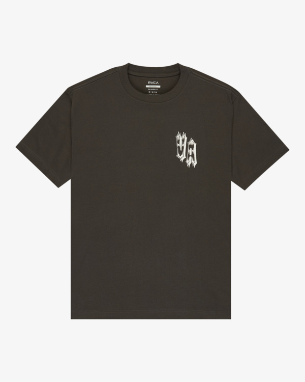 0 Double Trouble - Short Sleeve T-Shirt for Men Black EVYZT00289 RVCA