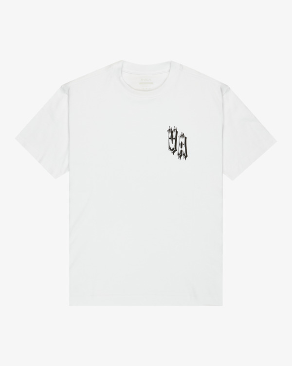 0 Double Trouble - Short Sleeve T-Shirt for Men White EVYZT00289 RVCA