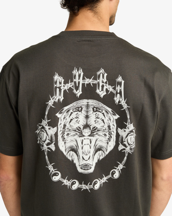 5 Double Trouble - Short Sleeve T-Shirt for Men Black EVYZT00289 RVCA