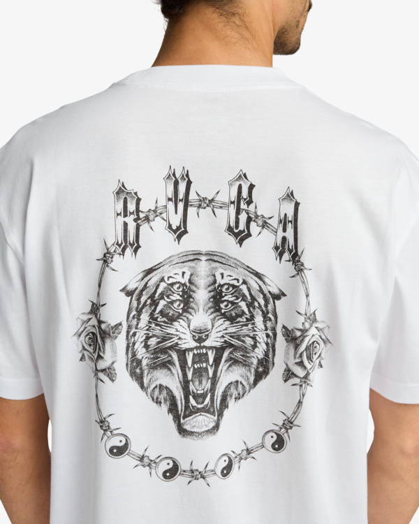 5 Double Trouble - Short Sleeve T-Shirt for Men White EVYZT00289 RVCA
