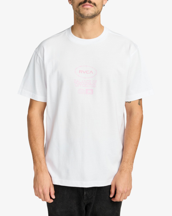 2 Gateway - T-Shirt für Männer Weiss EVYZT00291 RVCA