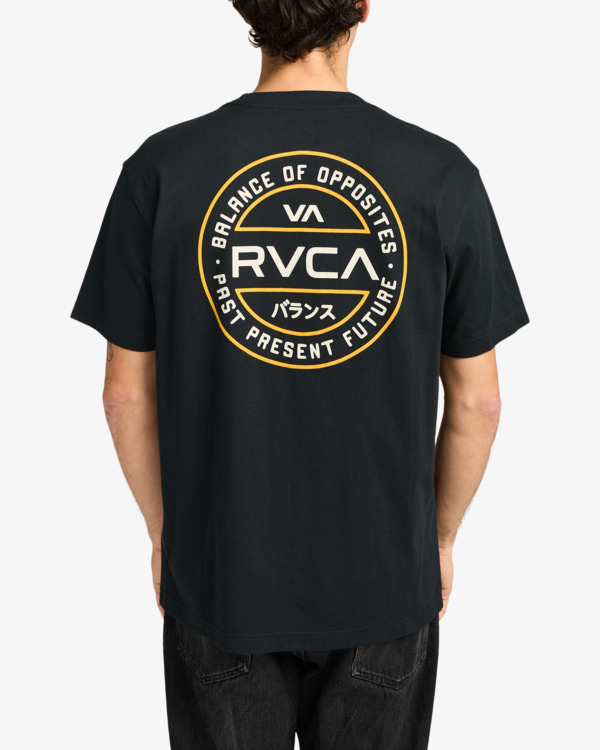 3 Logo Pack - T-Shirt für Männer Schwarz EVYZT00292 RVCA