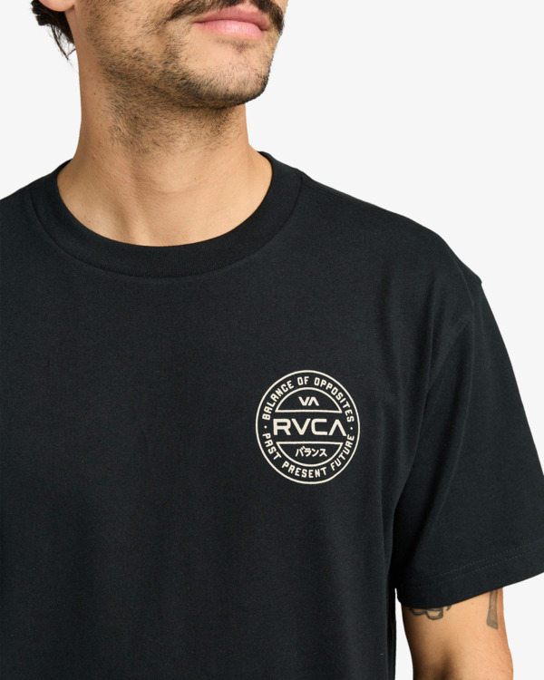 4 Logo Pack - T-Shirt für Männer Schwarz EVYZT00292 RVCA