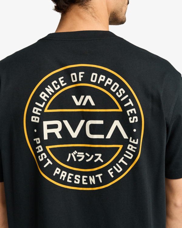 5 Logo Pack - T-Shirt für Männer Schwarz EVYZT00292 RVCA