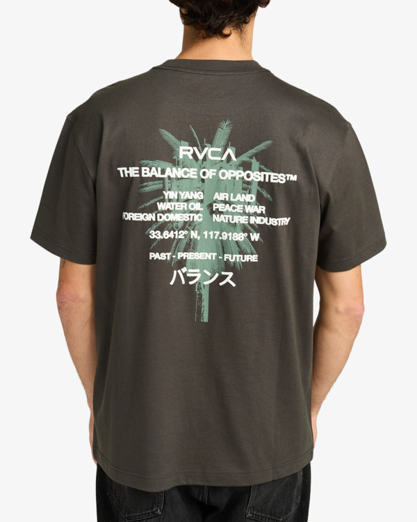 5 Signal - T-Shirt à manches courtes pour Homme Noir EVYZT00300 RVCA