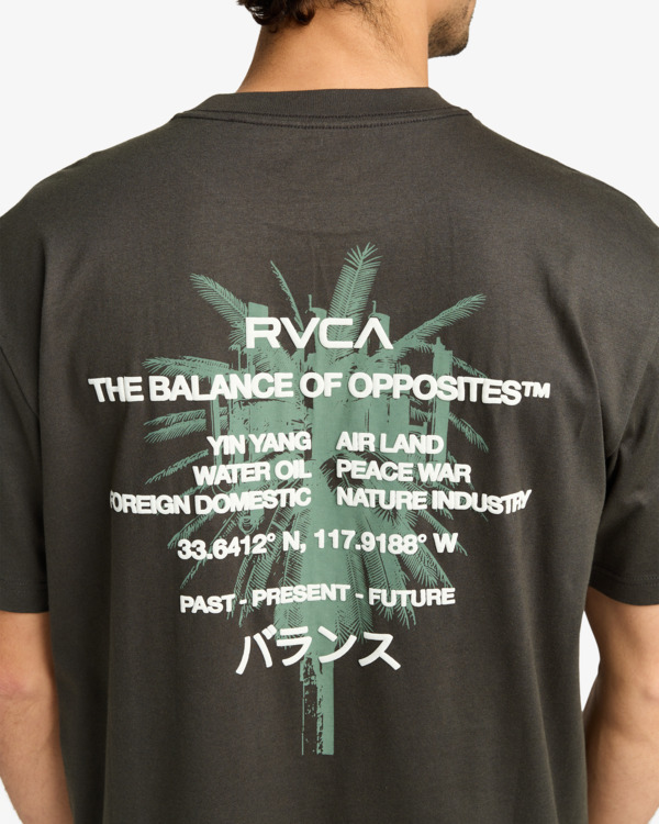 4 Signal - T-Shirt à manches courtes pour Homme Noir EVYZT00300 RVCA