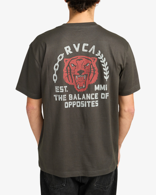 5 Squadron - T-shirt de manga curta para homem Preto EVYZT00302 RVCA