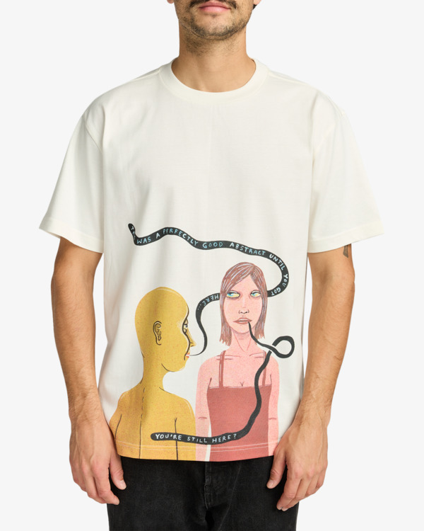 2 Youre Still Here - T-Shirt für Männer Weiss EVYZT00305 RVCA