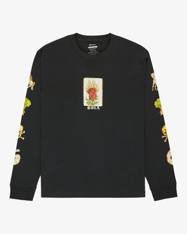 1 Ksl - Long Sleeve T-Shirt for Men Black EVYZT00306 RVCA